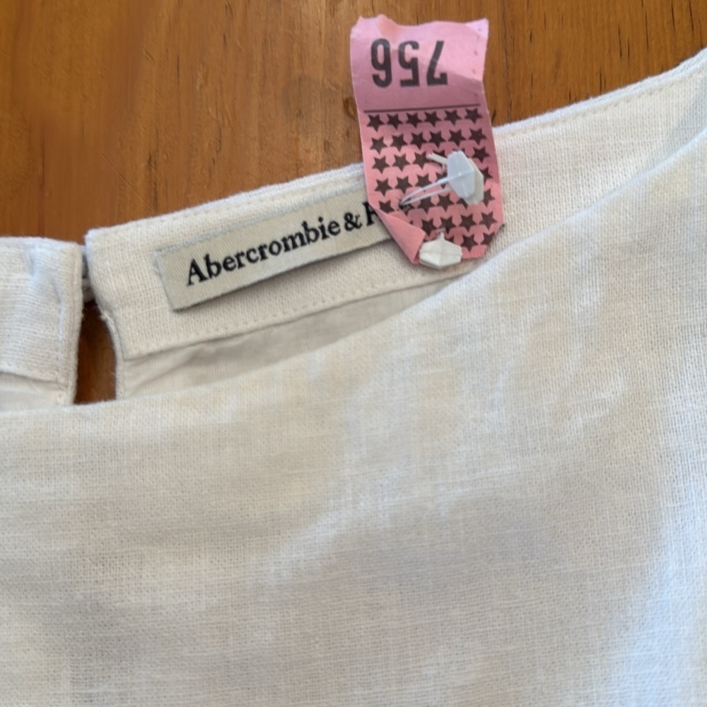 Abercrombie and Fitch Linen blend T-Shirt Dress - Picture 6 of 14
